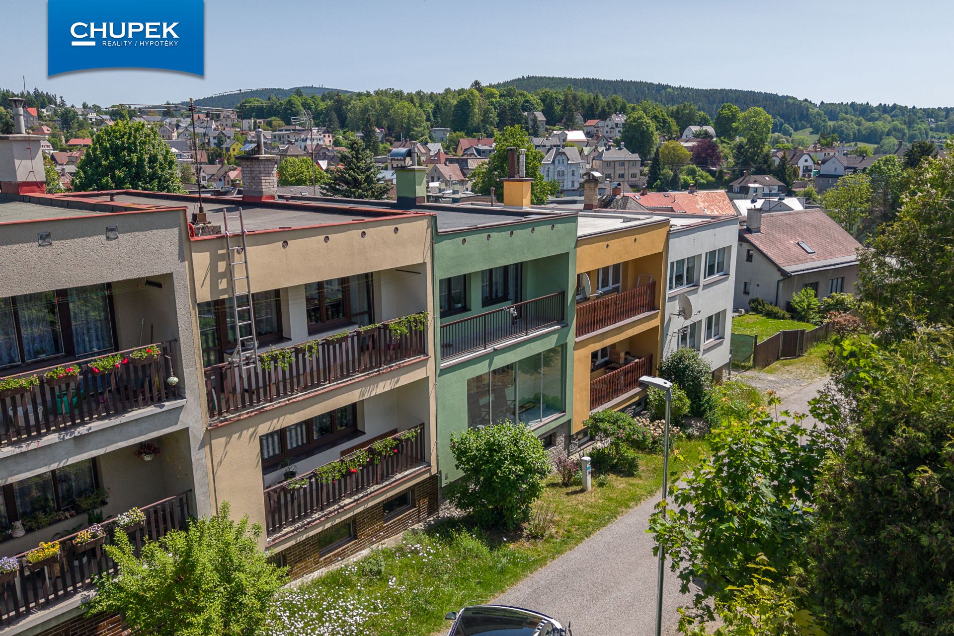 Řadový rodinný dům, Jablonec nad Nisou - Vrkoslavice