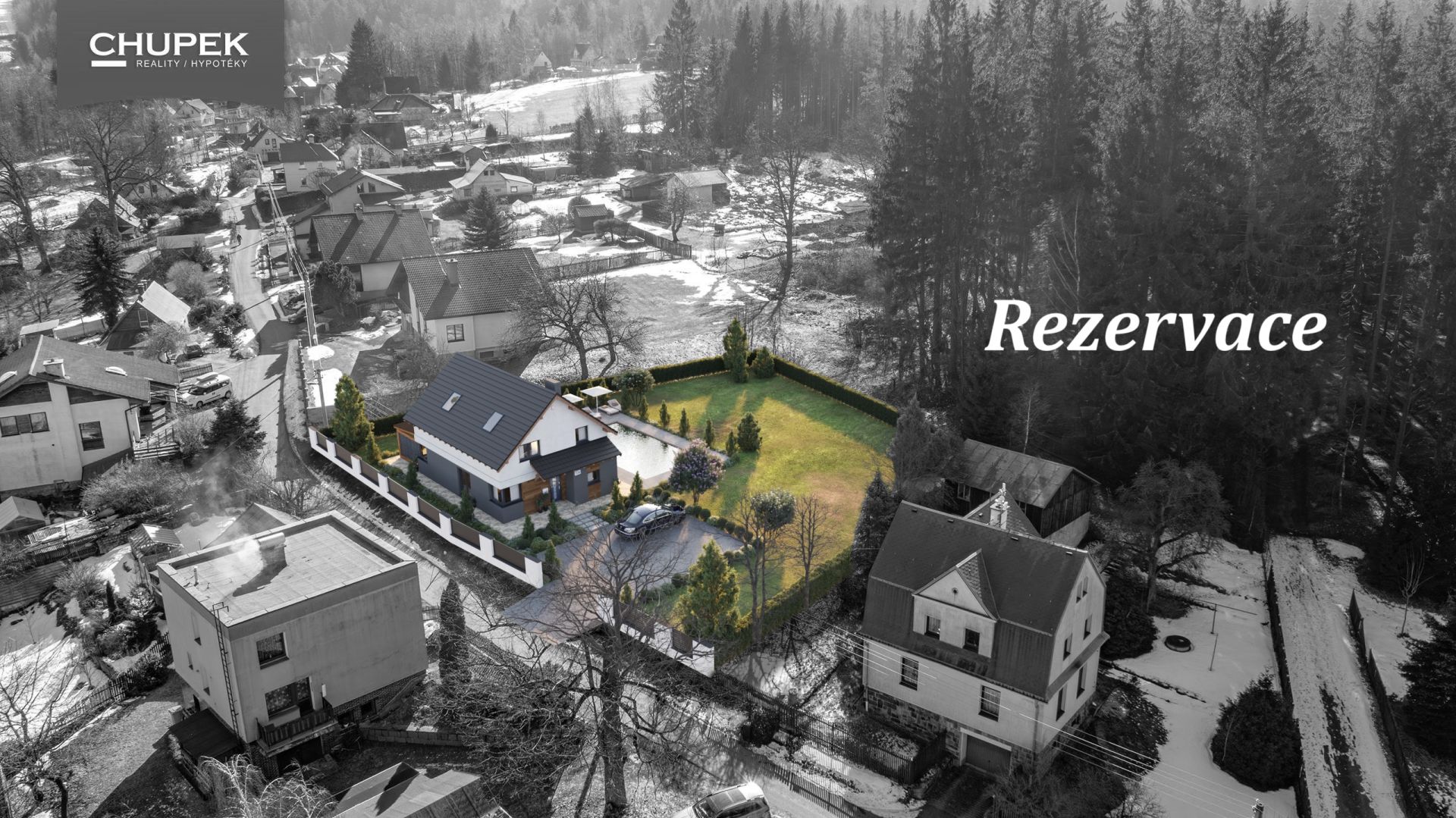 Stavební pozemek - Nová Ves nad Nisou